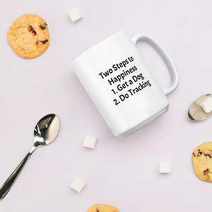 2 Steps to Happiness - Tracking Mugs