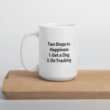 Load image into Gallery viewer, 2 Steps to Happiness - Tracking Mugs
