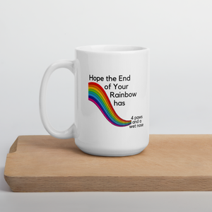 End of Rainbow without Cloud Mugs