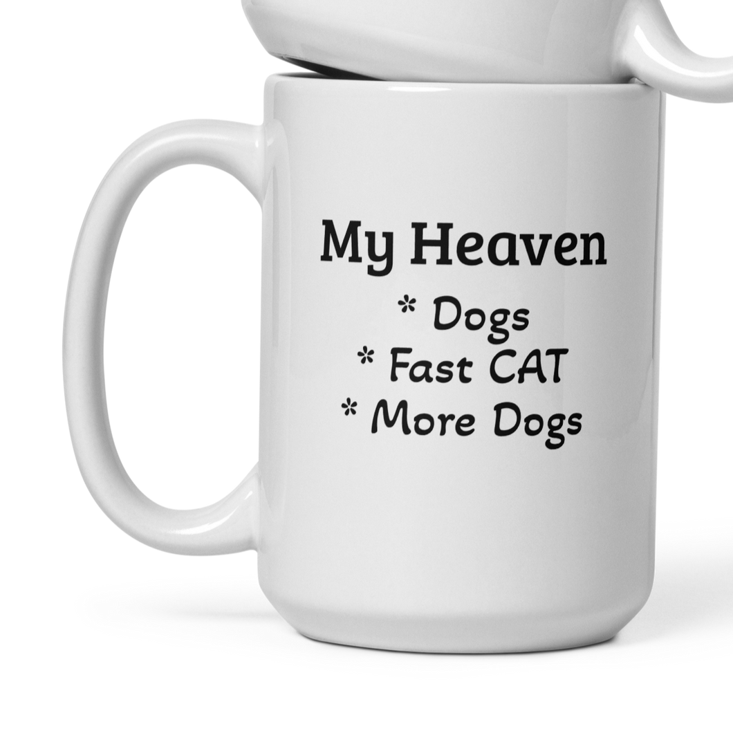 My Heaven Fast CAT Mugs