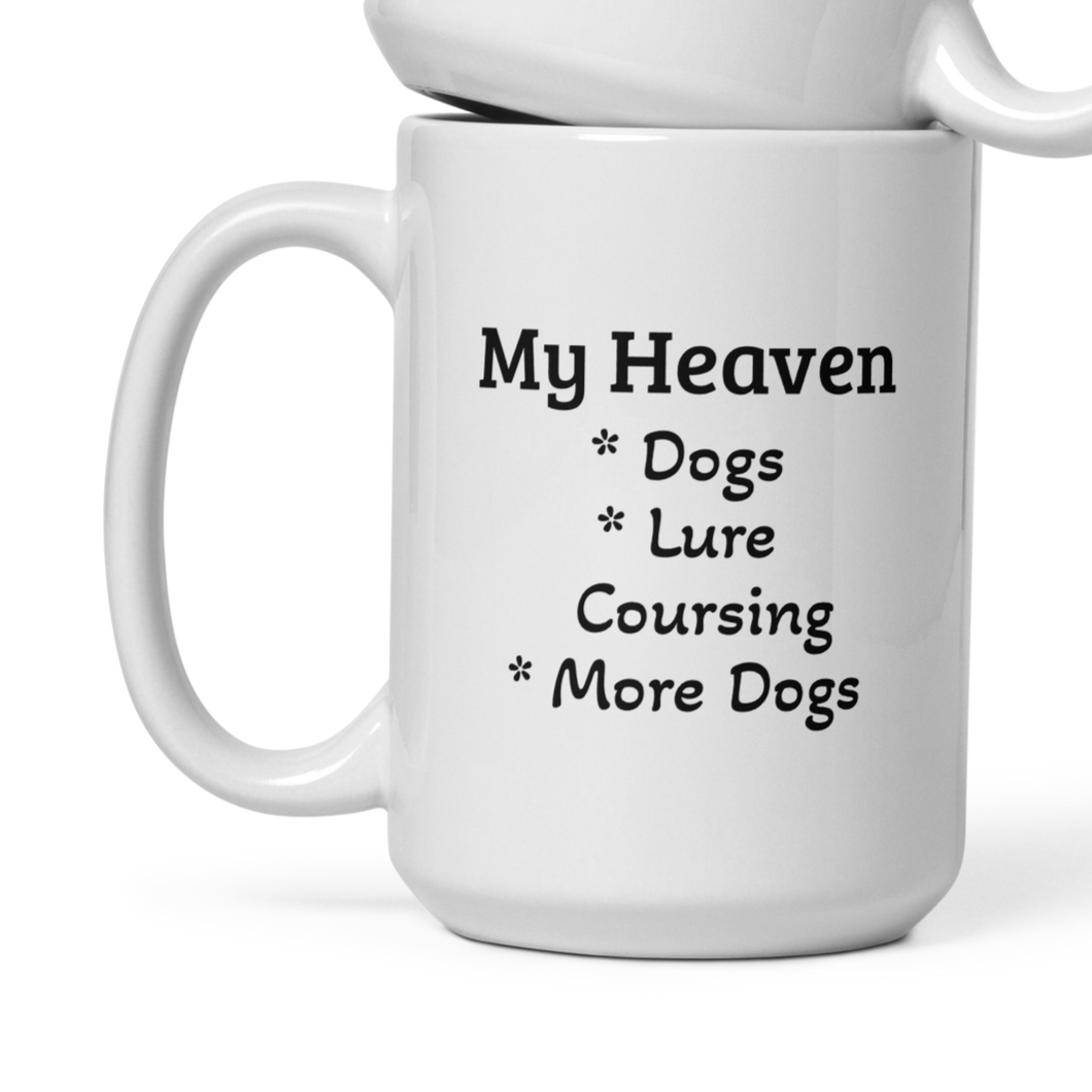 My Heaven Lure Coursing Mugs