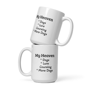 My Heaven Lure Coursing Mugs