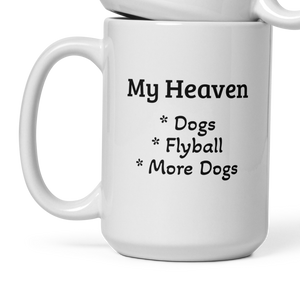 My Heaven Flyball Mugs