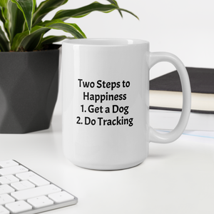 2 Steps to Happiness - Tracking Mugs