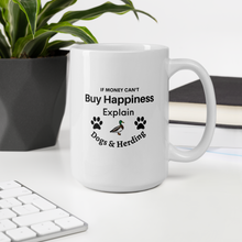 Load image into Gallery viewer, Buy Happiness w/ Dogs &amp; Duck Herding Mugs
