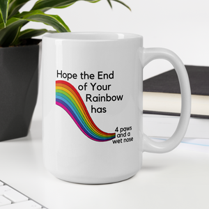 End of Rainbow without Cloud Mugs